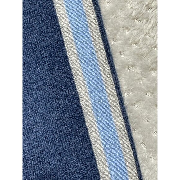 Neiman Marcus Men's Blue Cashmere Long Sleeve Knit Pullover Sweater Size XL - Picture 3 of 10